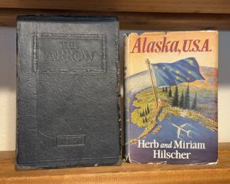 1927 Yearbook For Garfield Highschool * Alaska, USA ~ Autographed By Herb & Miriam Hilscher