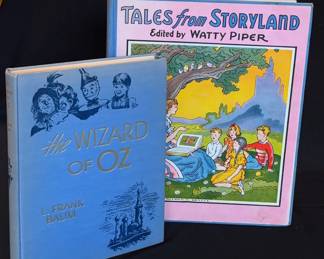 1944 The Wizard of Oz , Tales From Storyland Large Hardcover Book