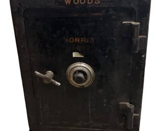 Antique Woods / Norris Safe & Lock Company Metal Combination Safe