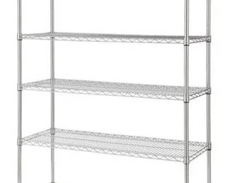 HDX 72” Tall Large Metro Shelving Unit 6 Shelves #1
