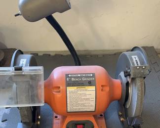 Central Machinery 8" Bench Grinder * 3/4 HP * TESTED Working