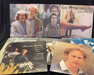 5~ SIMON & GARFUNKEL Records LPs * SOLO: 1~ PAUL SIMON 2~ GARFUNKEL
