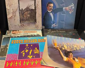 LED ZEPPELIN; 4~SUPERTRAMP; BLUE OYSTER CULT! Records LPs Albums