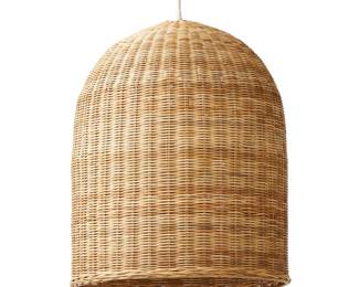 Serena And Lily Santa Barbara Rattan Pendant