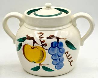 Stangl Pottery "Fruit" pattern bean pot
