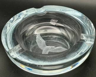 Signed Mid Century Bird Ashtray
