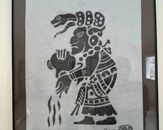 1970s IxChel Mayan Moon Goddess of Fertility & Death — Print
