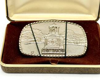 Vintage Equipment Corporation (DEC) Belt Buckle With Case
