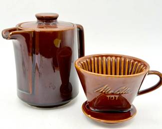 Melitta 101 ceramic coffee dripper & Pot
