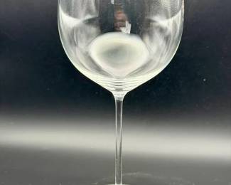 (6) stemware by harrachov Czechoslovakia Wine Glasses
