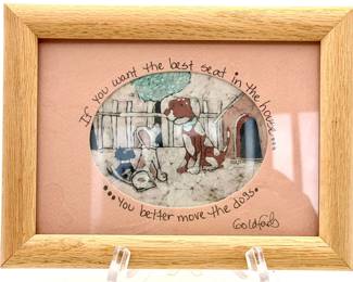 Goldfarb Signed Print
