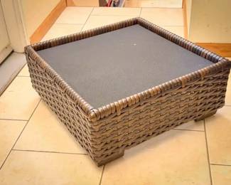 Square Patio Seat / Bench / Footrest
