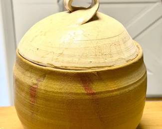 Lidded Ceramic Jar
