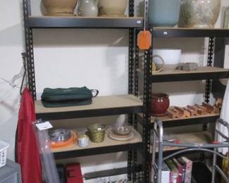 Planting Pots, Garage Shelving