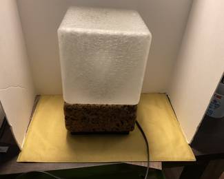 MCM Ice cube table top lamp