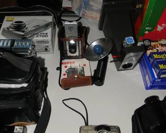 Lots of great camera pieces and equipment