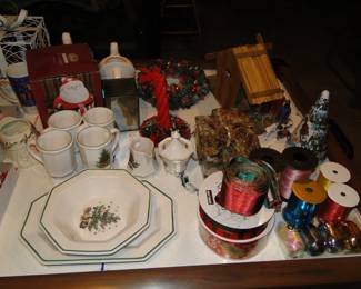 Ribbon, bows, and Spode