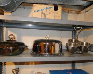 Mid Century Modern serving pieces