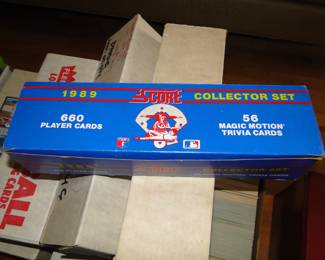 Here we go with the baseball and hockey cards