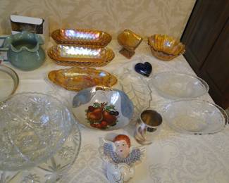 These are more of the vintage serving pieces