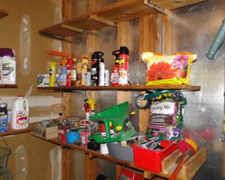 Nuts and bolts, and potting soil too