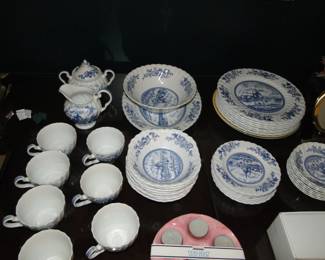 Wonderful blue and white dishes
