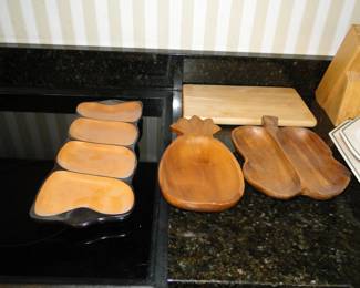 Mid Century Modern serving dishes