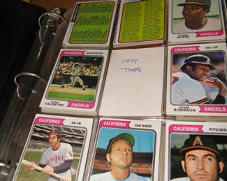 1974 Topps baseball cards