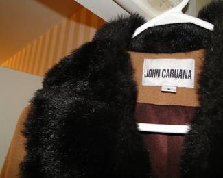John Caruana label for the coat