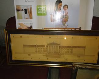 Large Philadelphia Museum of Art, large pencil print