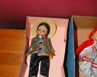 Vintage collectible dolls