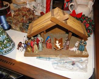 Away, in a manger.........