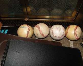 Just baseballs, do not get too excited