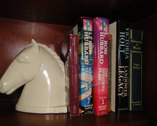 Books and bookends too