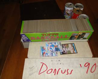 Topps 1987 and Don Russ 1990