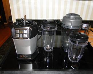 NINJA, like morning smoke and mirrors when making a smoothie