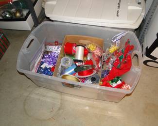 More ribbons and bows