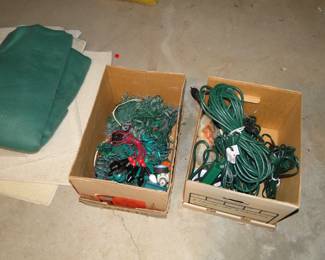Because you can never have enough electrical cords when it comes to the holiday lights
