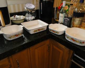 Vintage casserole dishes