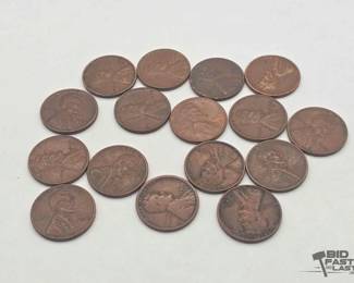 702 16 Wheat Pennies