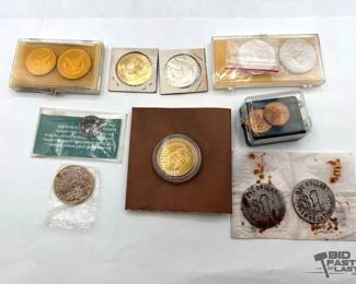 730 13 Commemorative Tokens