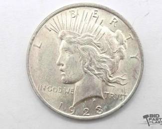 664  Silver Peace Dollar 