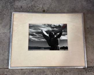 1074 Signed Framed Artwork