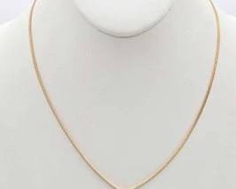 270 14k Gold Necklace with Pendant, 5.1g