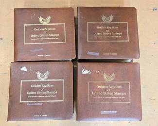 772 4 Binders of U.S. Stamp Collection