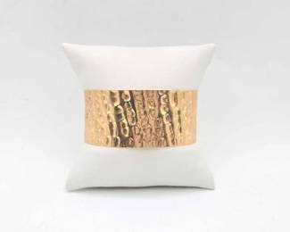 212 14k Gold Cuff, 19.2g