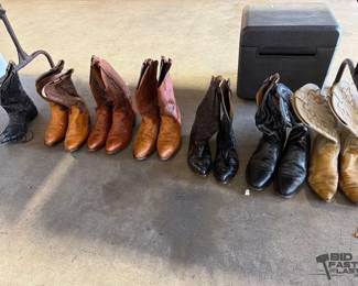 1546  6 Pairs of Cowboy Boots 