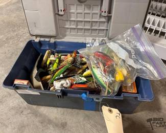 1088  Tackle Box with Tackle 