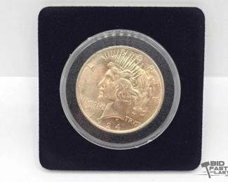 672 Silver Peace Dollar