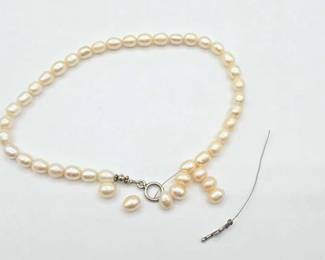 578 Pearl Necklace, 25.3g